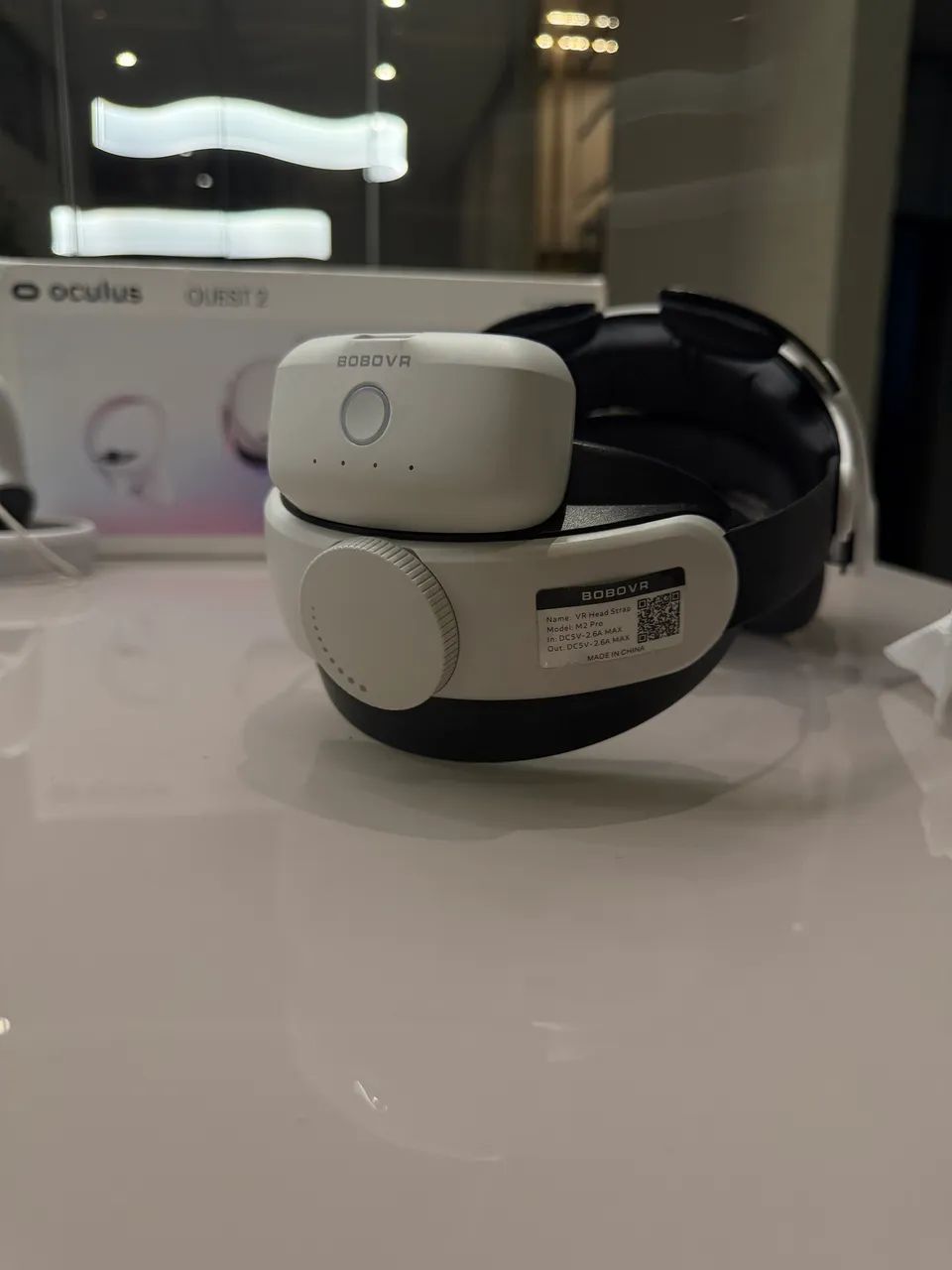 Oculus Meta Quest 2 128GB Usado + BOBOVR M2 Pro c/ Bateria