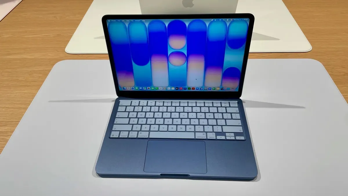 MacBook Air M2 256GB seminovo Space Grey-98% de bateria-Garantia