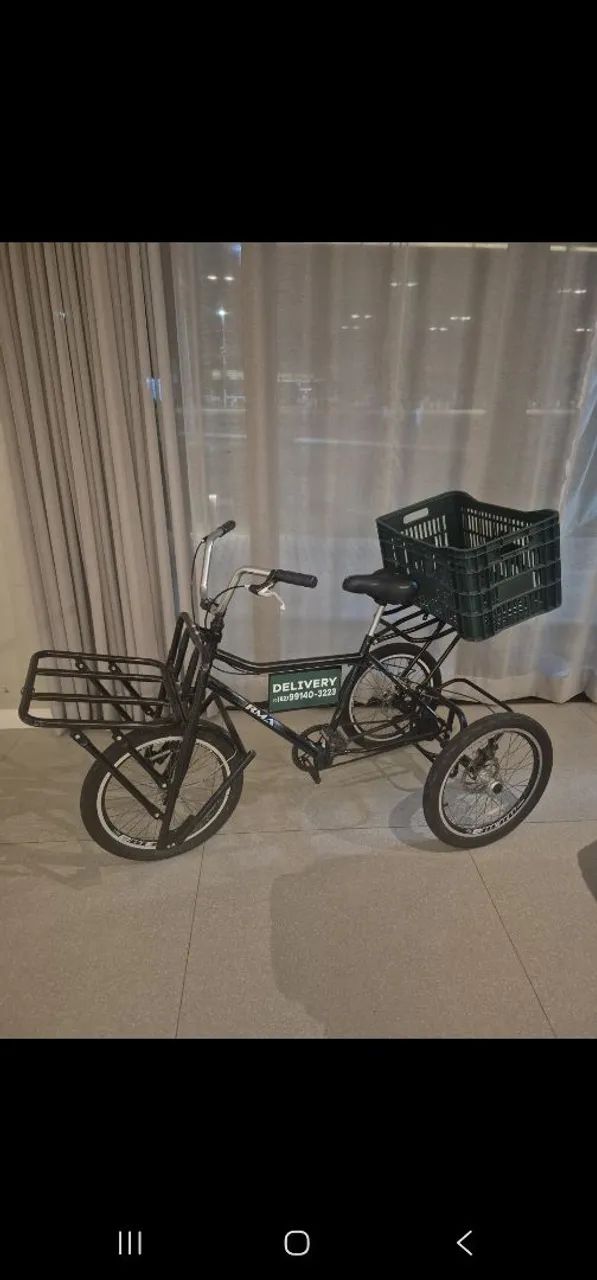 Bicicleta três Rodas 