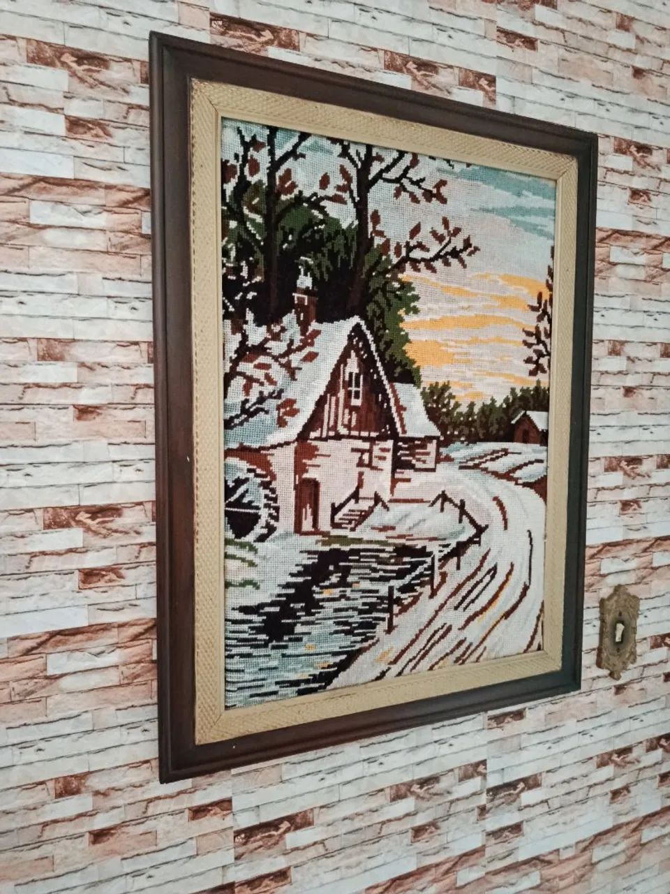 Quadro Decorativo em Tecelagem  - Foto 2