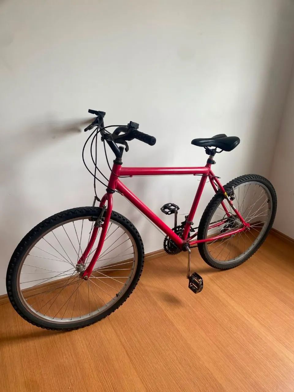 Bicicleta Aro 26 Vermelha - Revisada - Foto 2