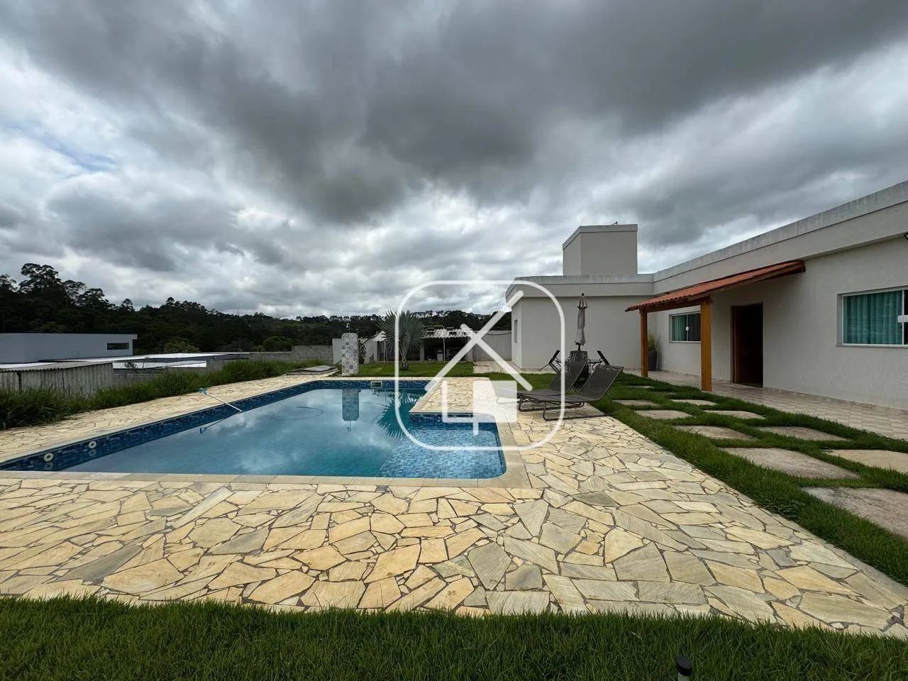 Chácara com 3 dormitórios à venda, 4939 m² por R$ 1.200.000,00 - Parque Agrinco - Guararem - Foto 2