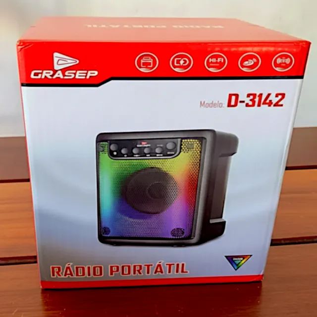 Caixa De Som Bluetooth Portátil 