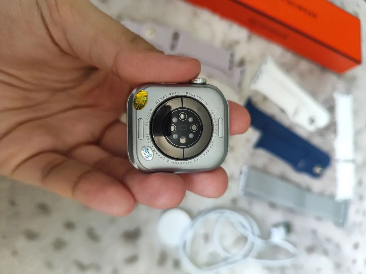 smartwatch microwear S10 + 6 pulseiras - Foto 2
