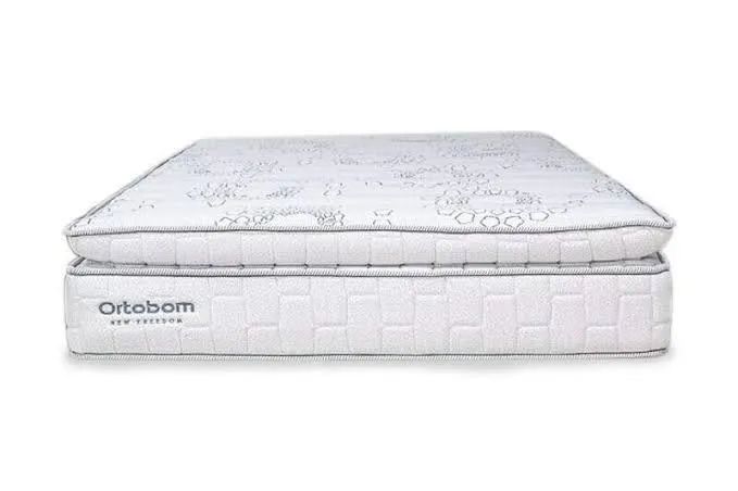 Cama king colchão e base 