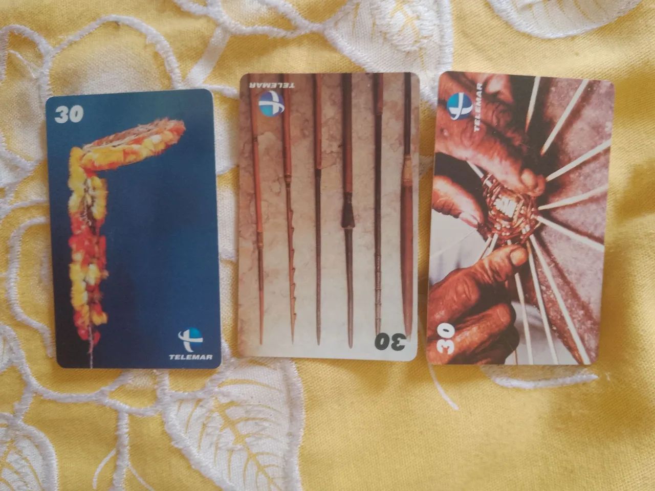 Cartão telefônico tema indigena - Foto 2