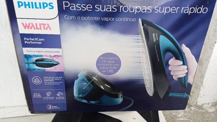 Ferro a vapor Philips walita 1.8L NOVO