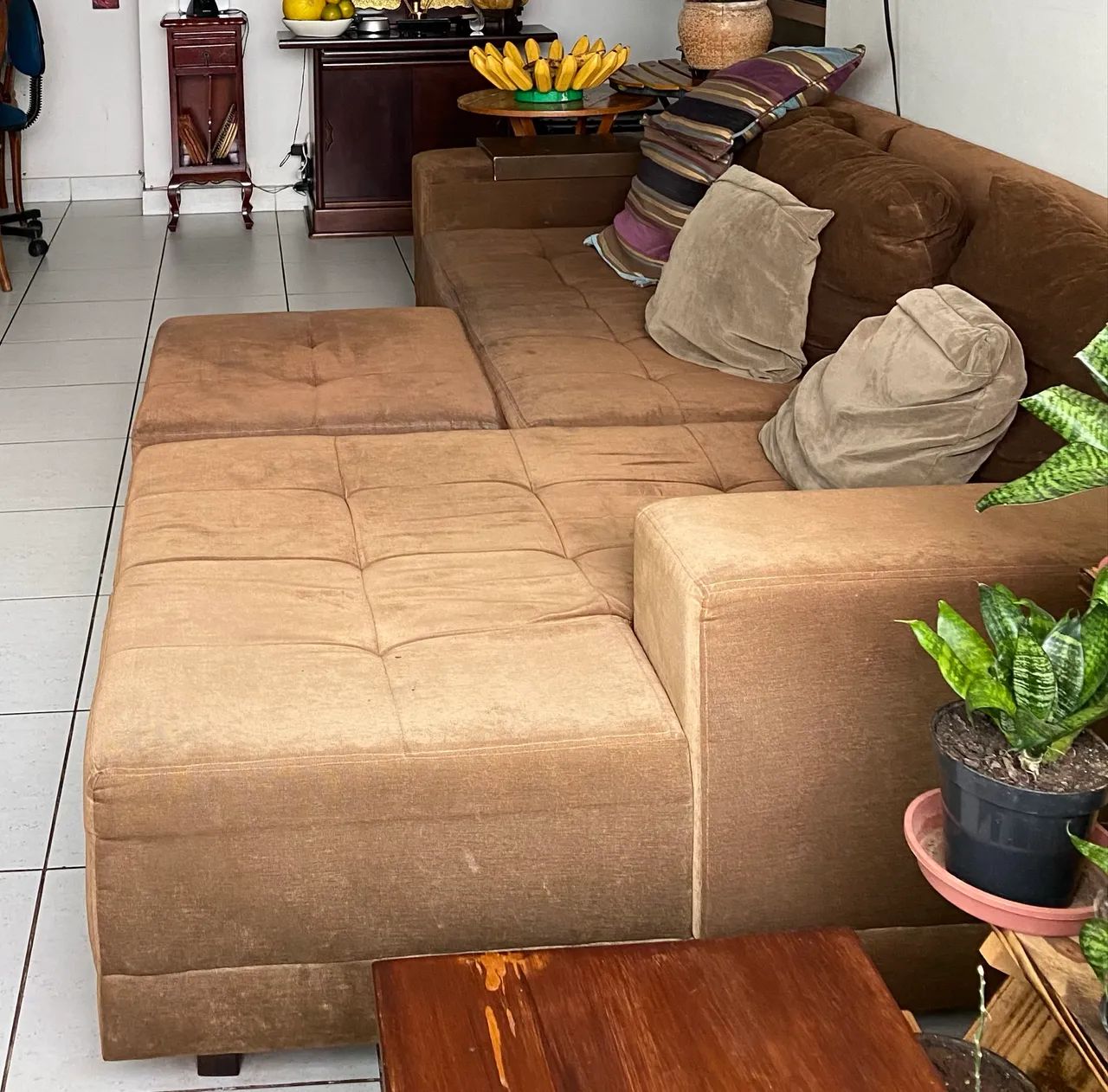 Sofá 3 lugares com chaise - Foto 5
