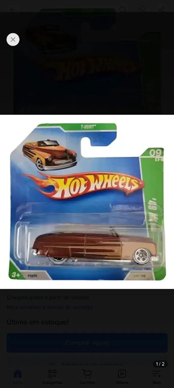 Hotwheels 49 Merc T-hunt