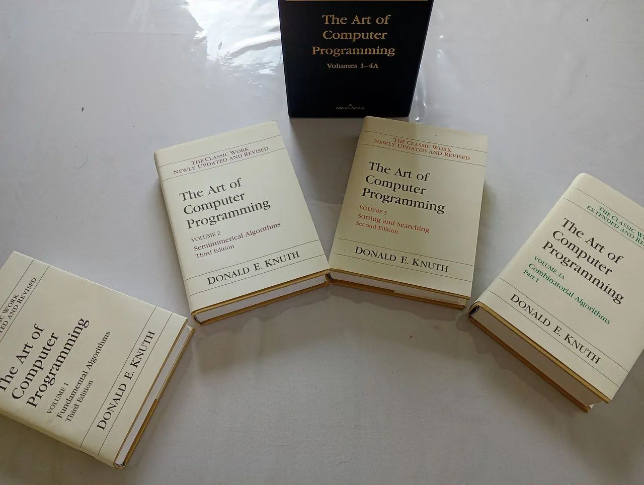Art of computer programming, Donald E. knut. Volumes 1-4b box - Foto 3