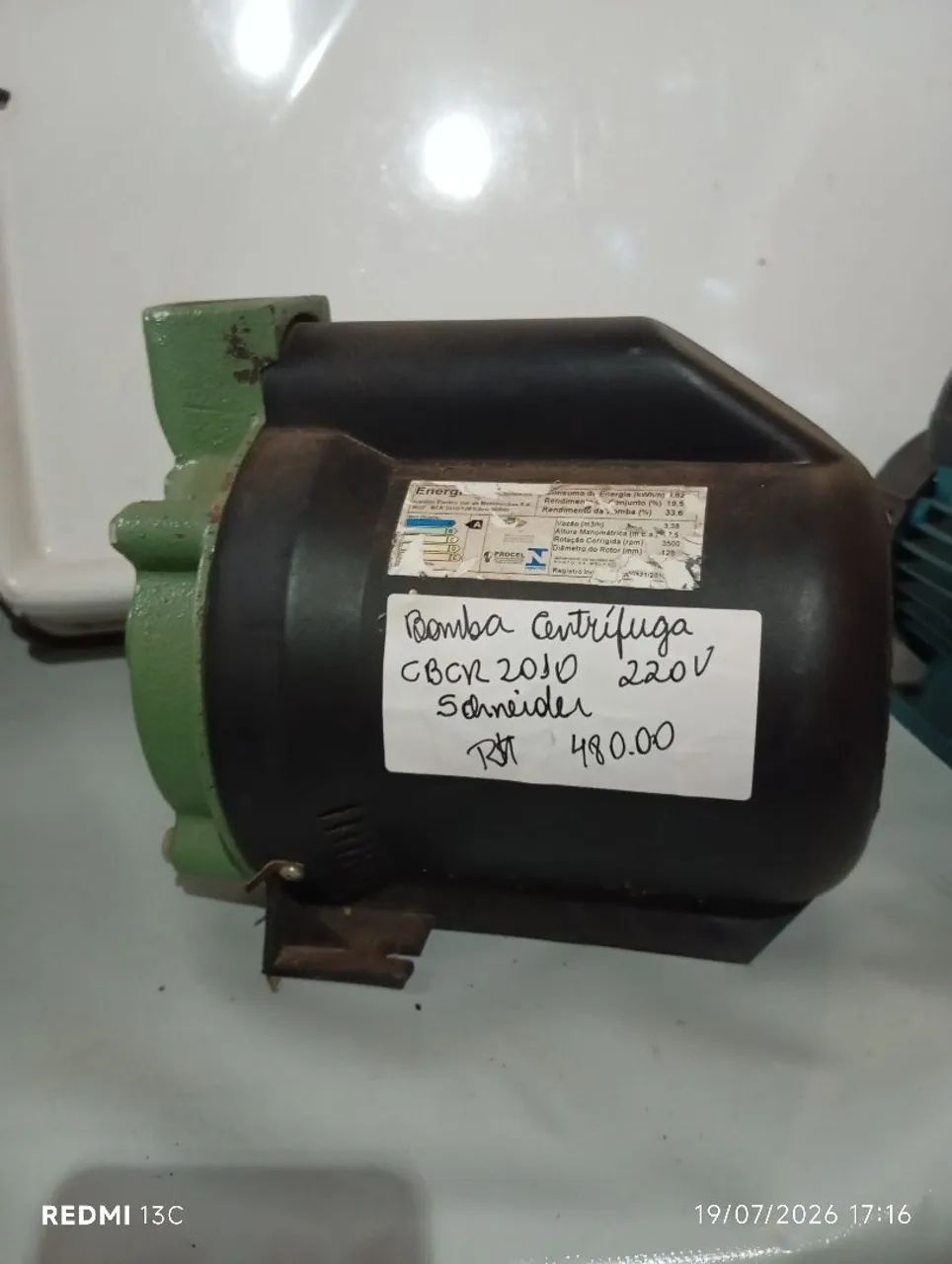 BOMBA CENTRÍFUGA