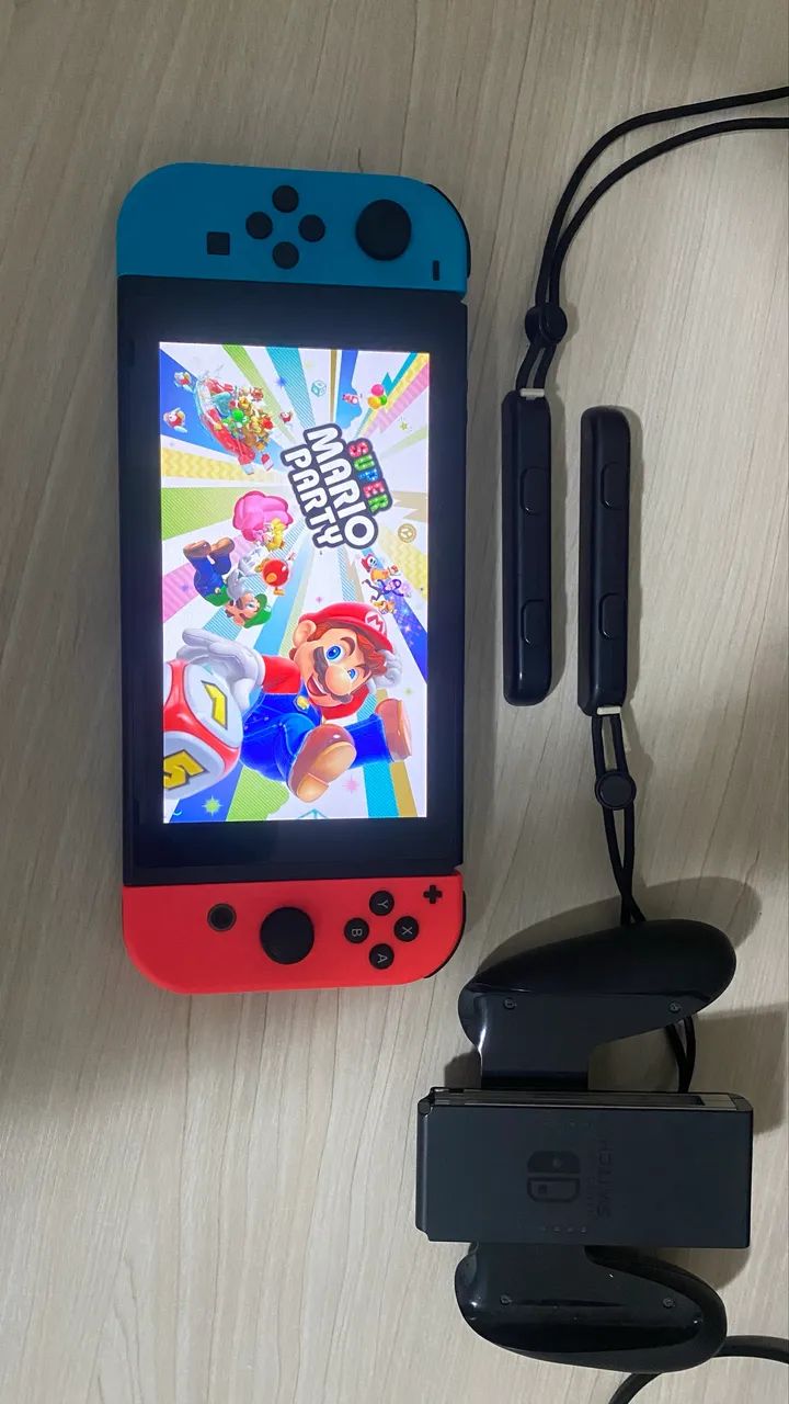 Nintendo Switch - Completo - Com pacote de Jogos - Foto 2