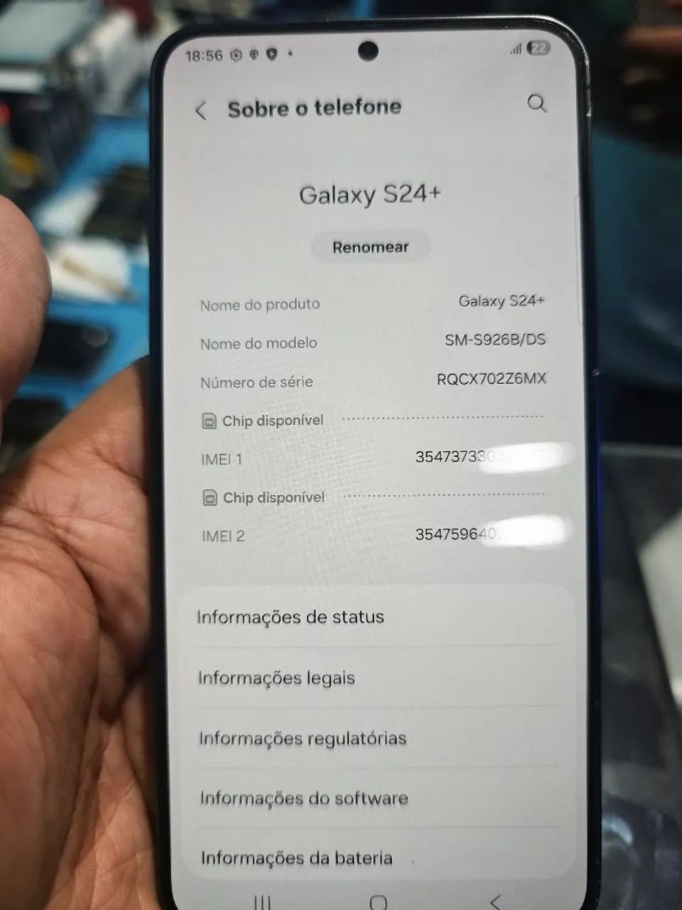 Samsung s24 Plus - 12/256 - Ac Olxpay - Foto 2
