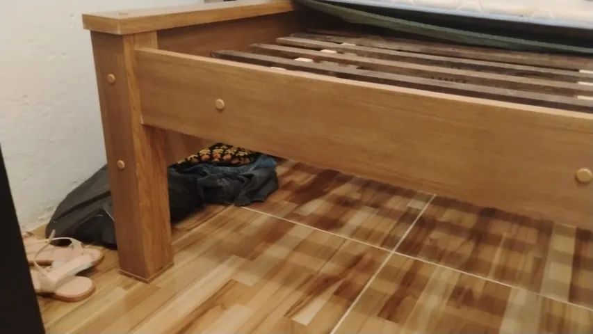 CAMA DE SOLTEIRO A VENDA - R$ 400,00 - Foto 4