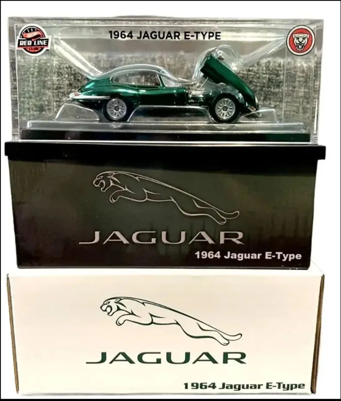 Hot Wheels 1964 Jaguar E-type - Red Line Club Exclusive 