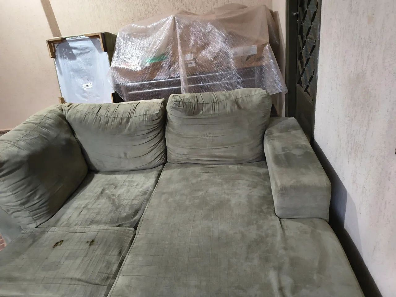 Vendo sof á em L e de canto - Foto 2