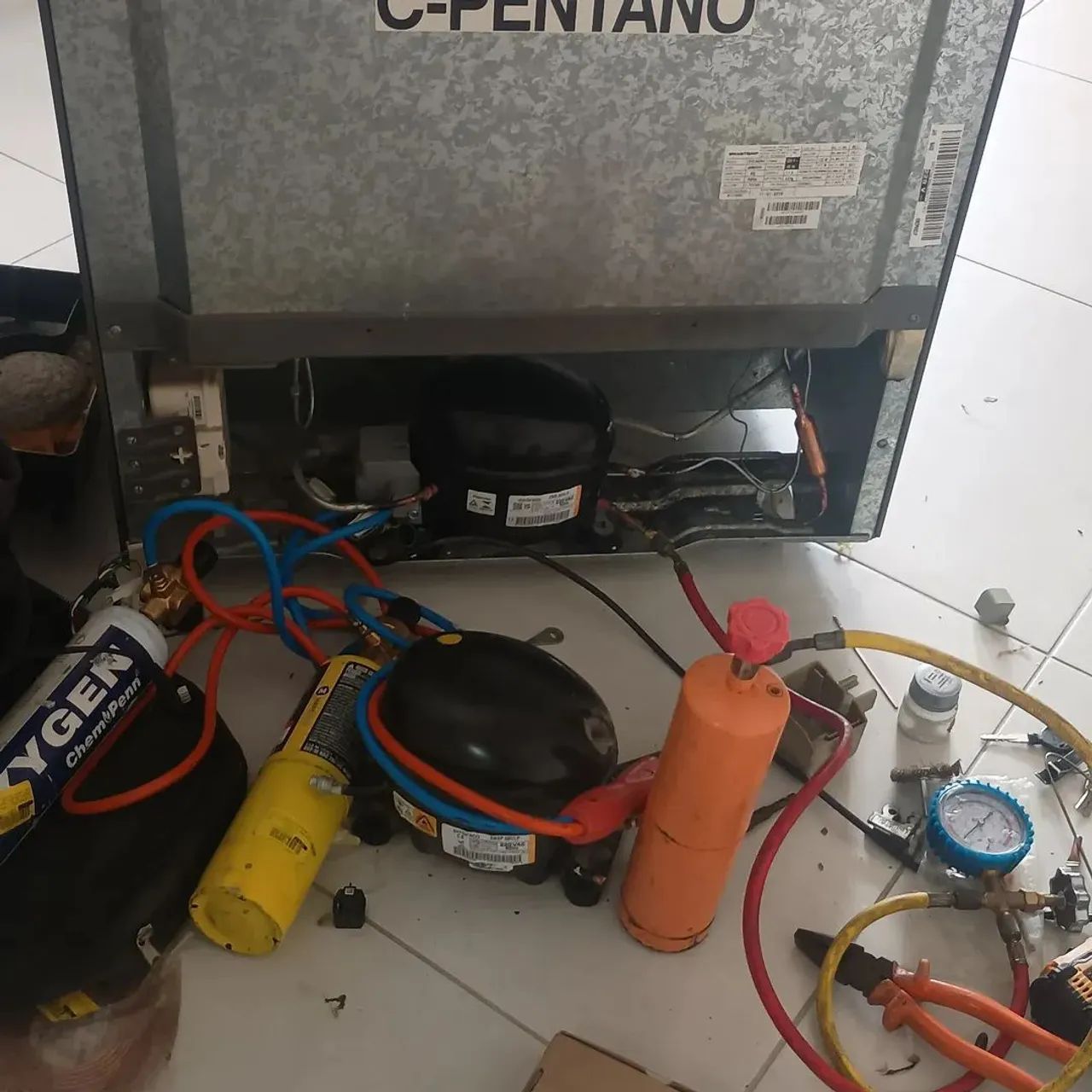 Geladeira Freezer técnico de refrigeração  - Foto 2