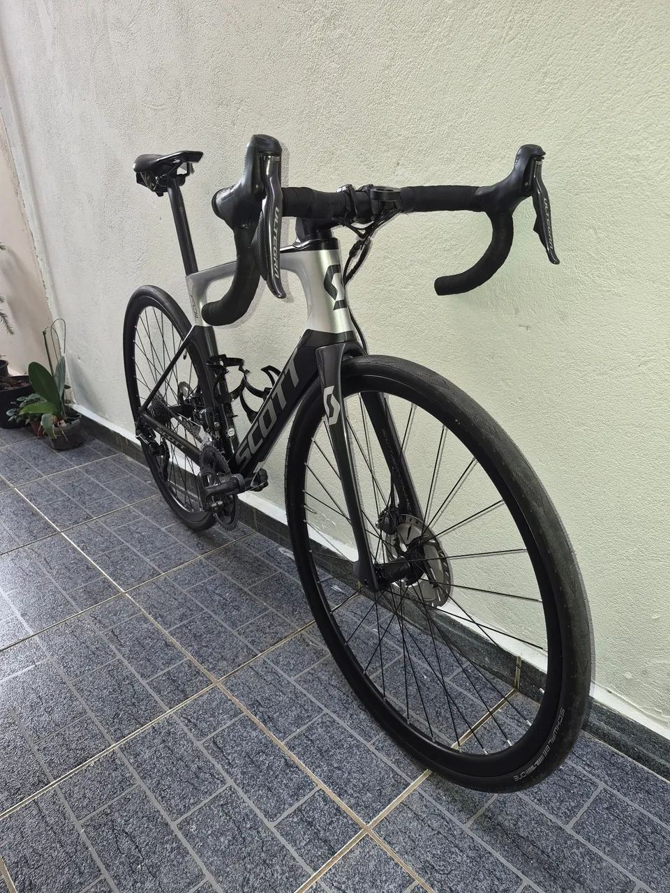 Bike speed scott foil disc ultegra eletrônico 54 M - Foto 2