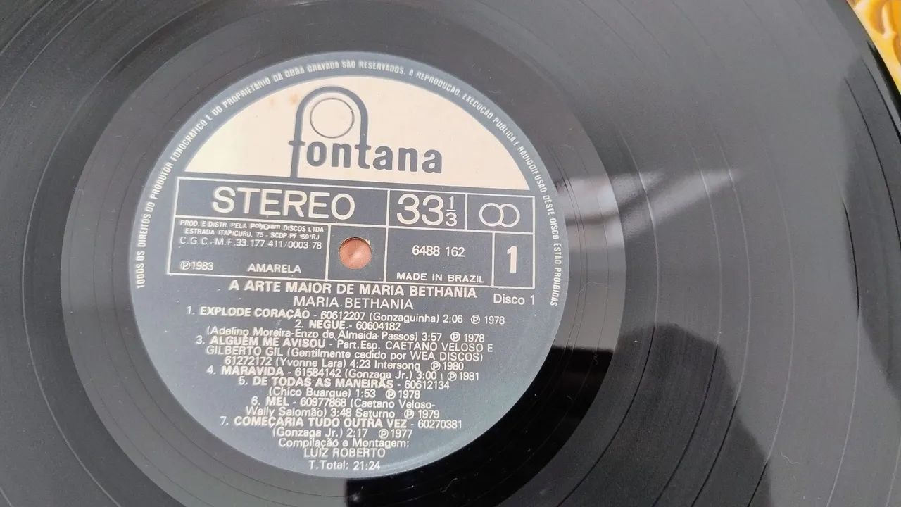 Disco A Arte Maior de Maria Bethânia - Duplo - Foto 4