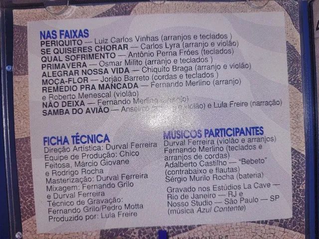 Cd Bossa Nova Caras Volume 4, Usado Otimo Estado de Conservação - Foto 3