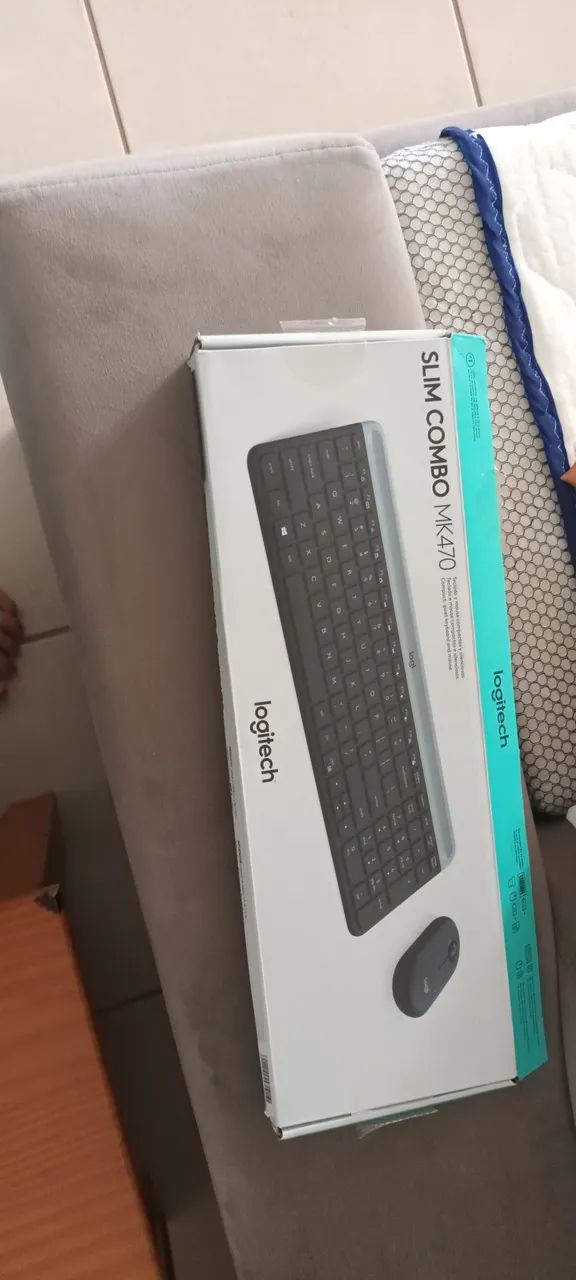 Teclado e mouse logitech 