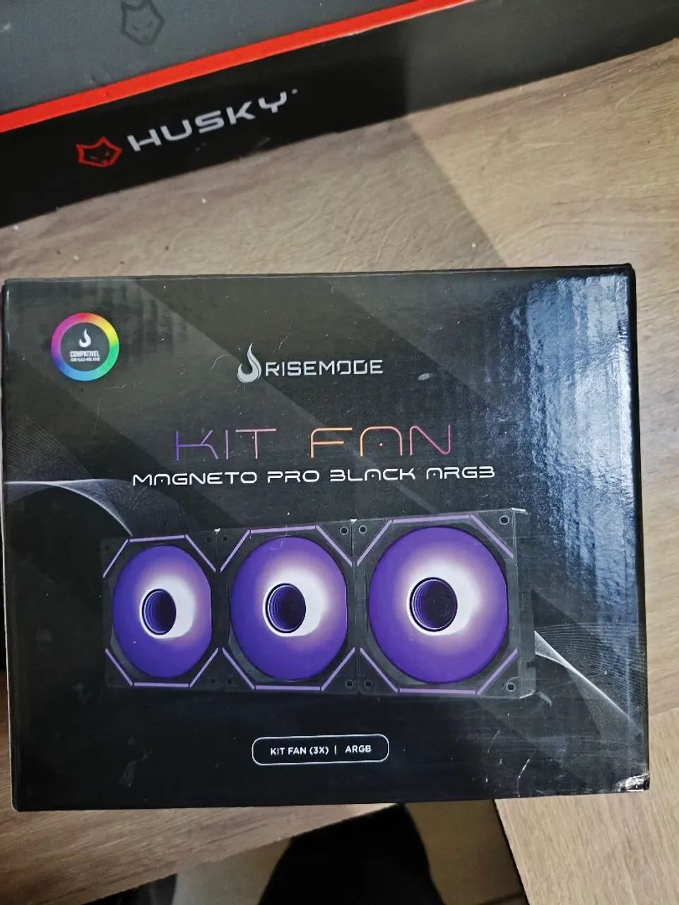 Kit 3 ventoinhas rise mode magneto pro  - Foto 2