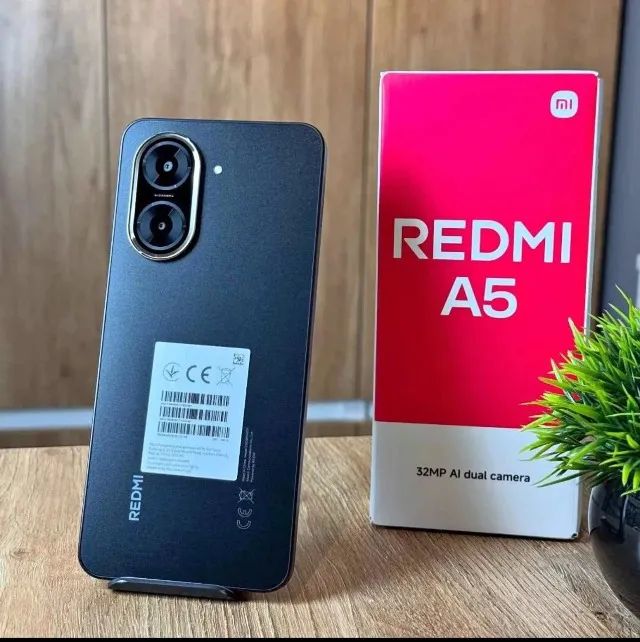 Xiaomi Redmi A5 ブラック 3GB/64GB グローバル版 Xiaomi Redmi A5 4G - 64GB ROM / 3GB RAM - Versão Global + Capinha