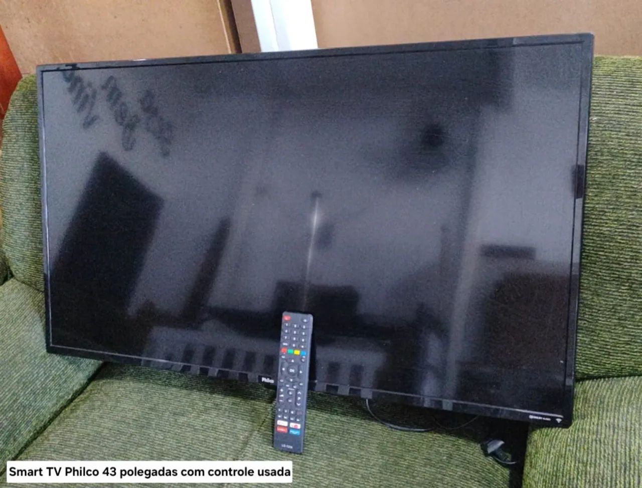Smart TV Philco 43 polegadas com controle $1.299,00 A vista