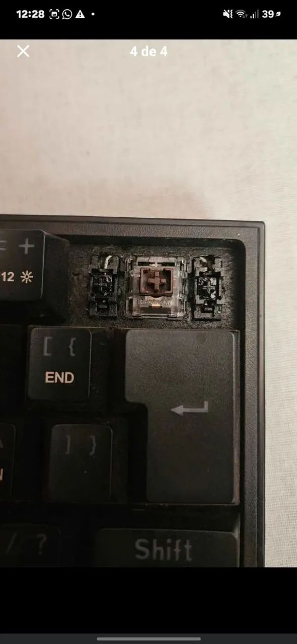 Teclado redragon fizz mecânico  - Foto 2