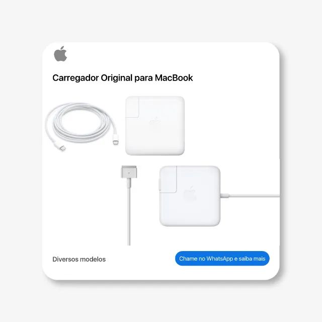 Carregador Original para MacBook Apple