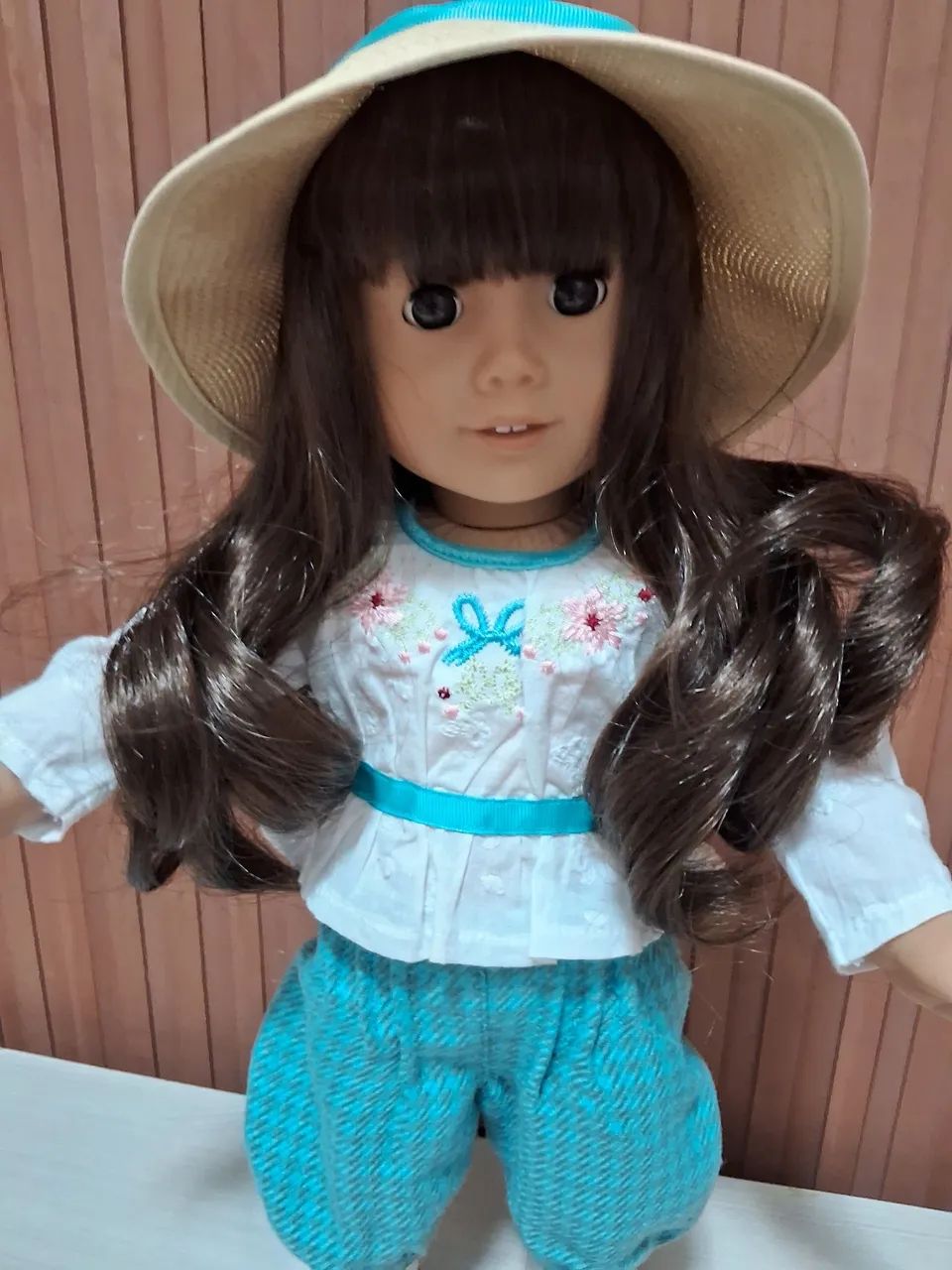 Boneca american gilr Samantha com roupinhas extras  - Foto 2