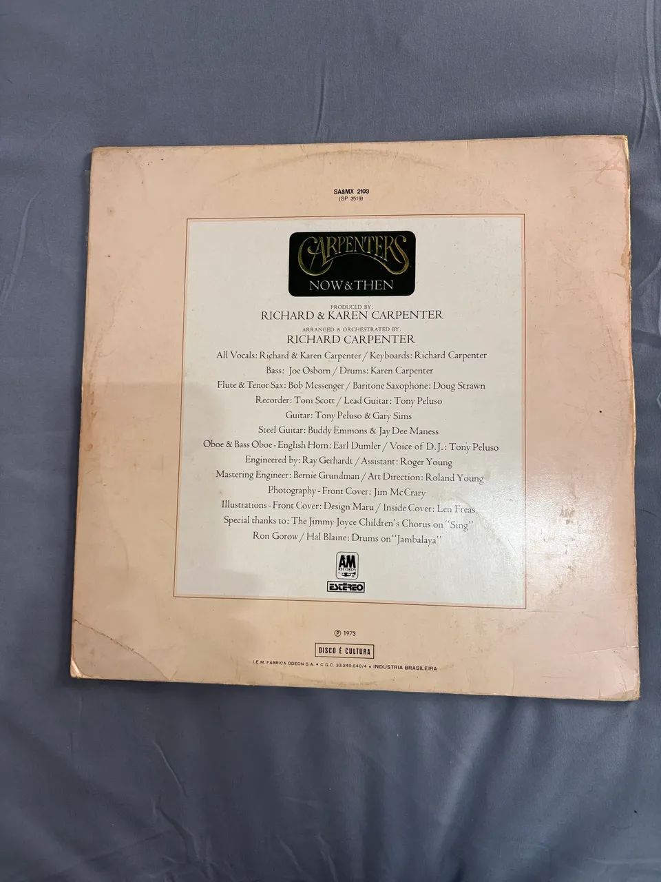 LP Carpenters 1973 - Foto 2