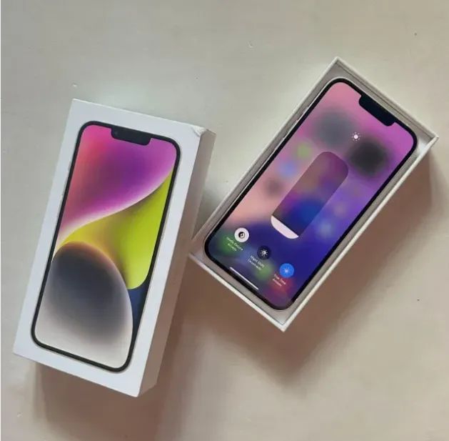 iPhone 14 128gb Branco com caixa e nota - Foto 5