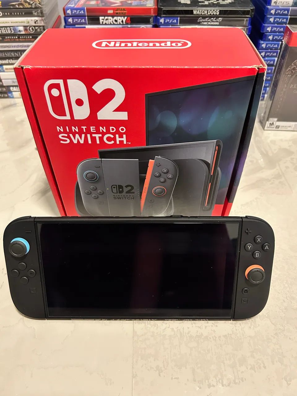 Nintendo Switch 2 completo (VERSÃO JAPONESA) - Consoles de Vídeo