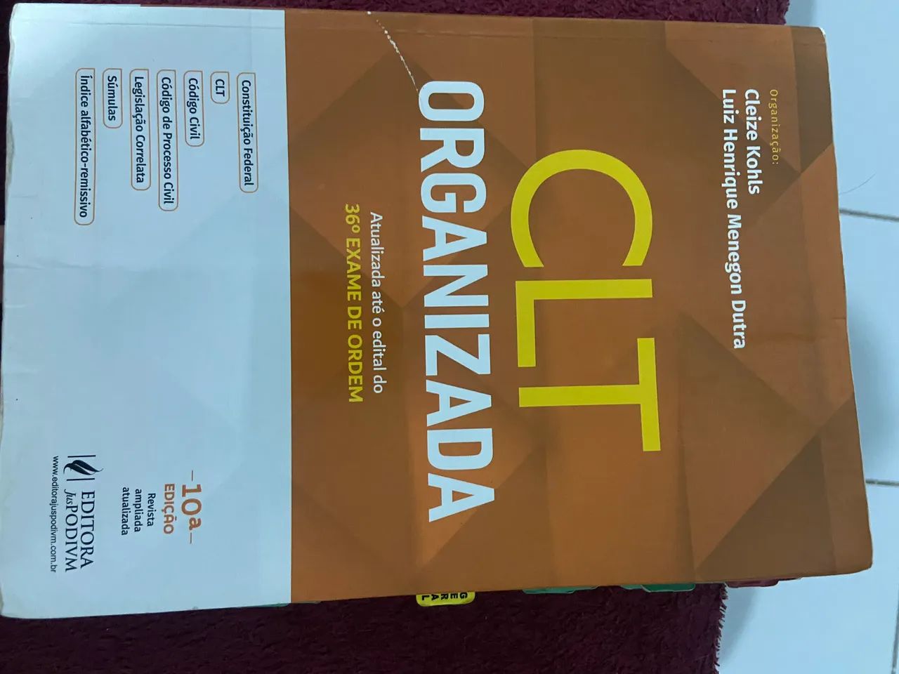 CLT Juspodivm - 10ª Edição | Marcações para OAB  - Foto 4