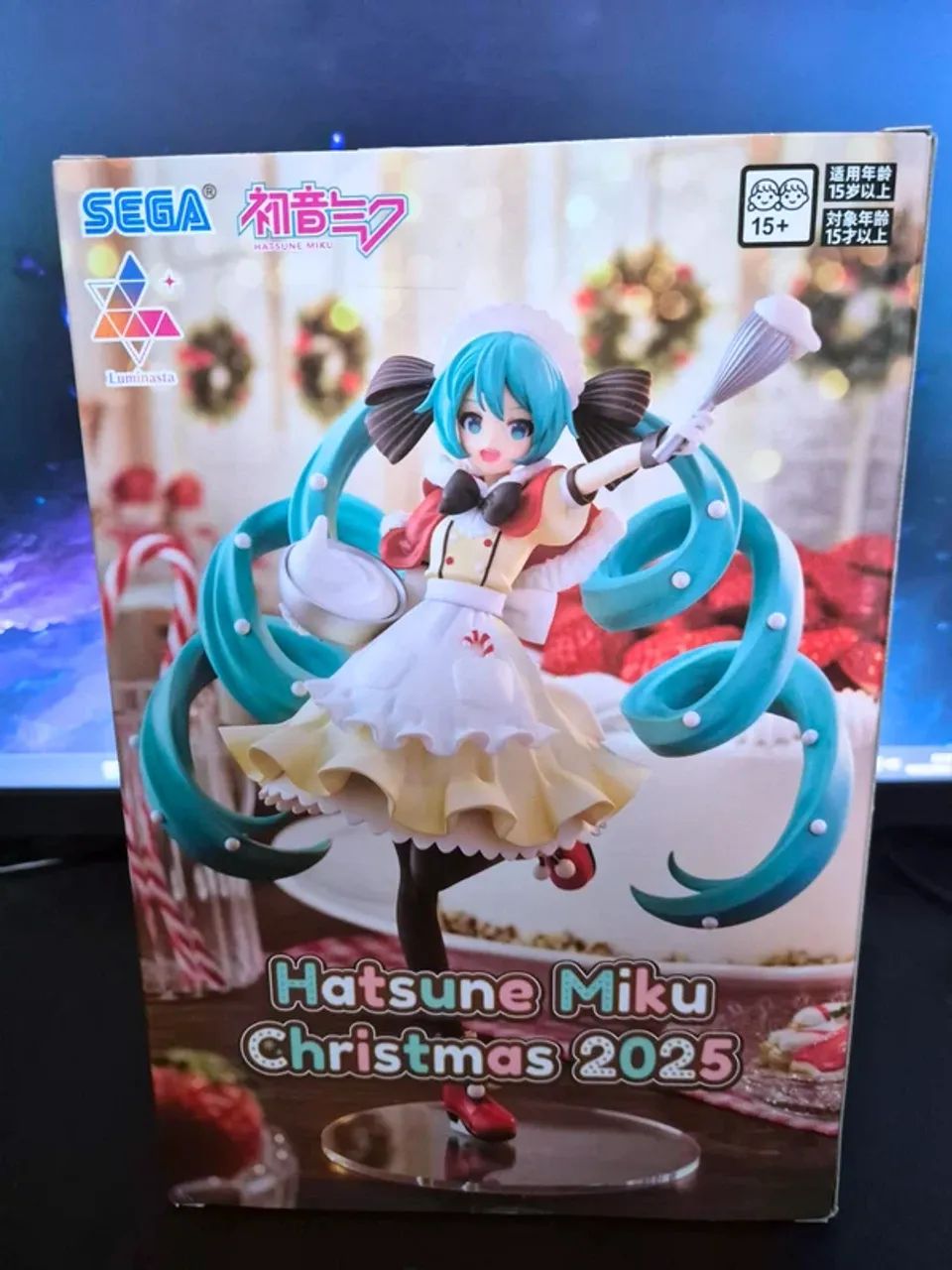 Hatsune Miku Santa Ver. フィギュア SEGA Hatsune Miku Christmas 2024 ver. Fig. 19 cm Hatsune Miku
