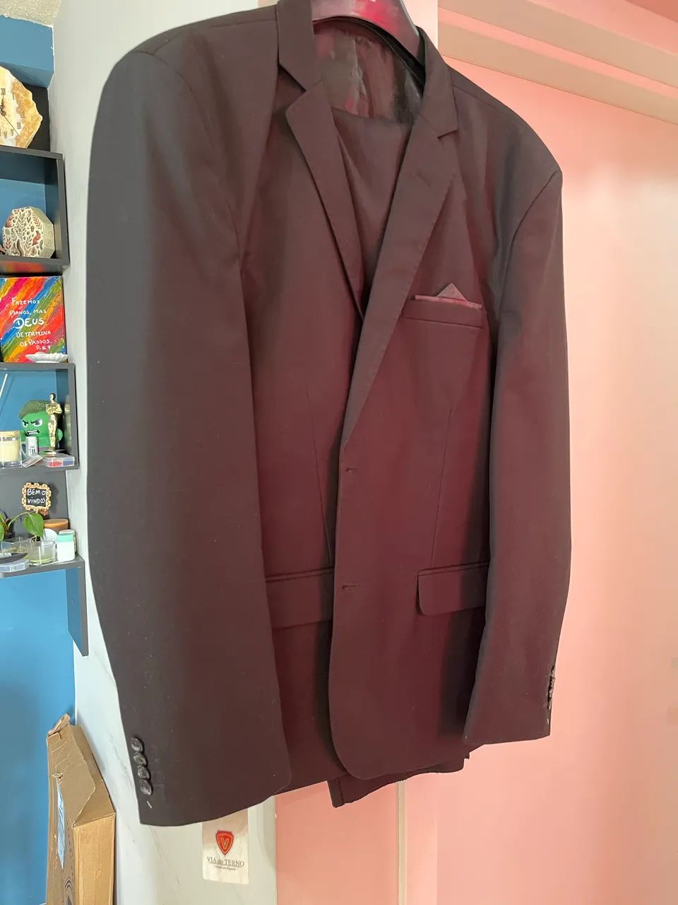 Terno Slim 62 Completo Preto - Foto 4