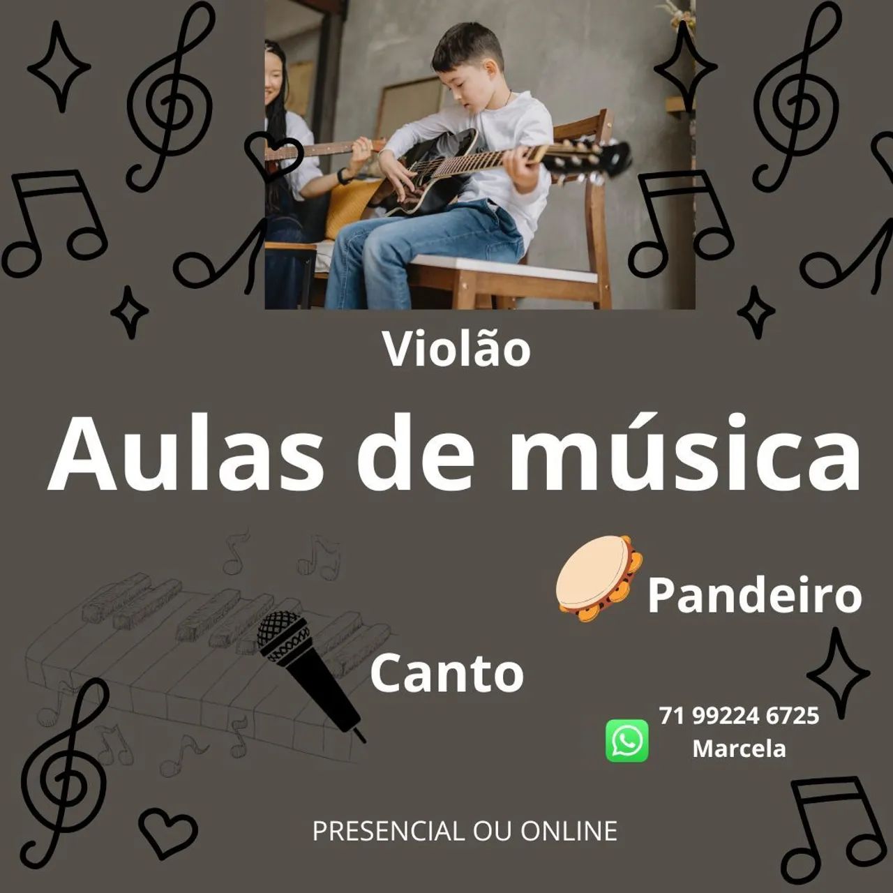 Aulas de Música