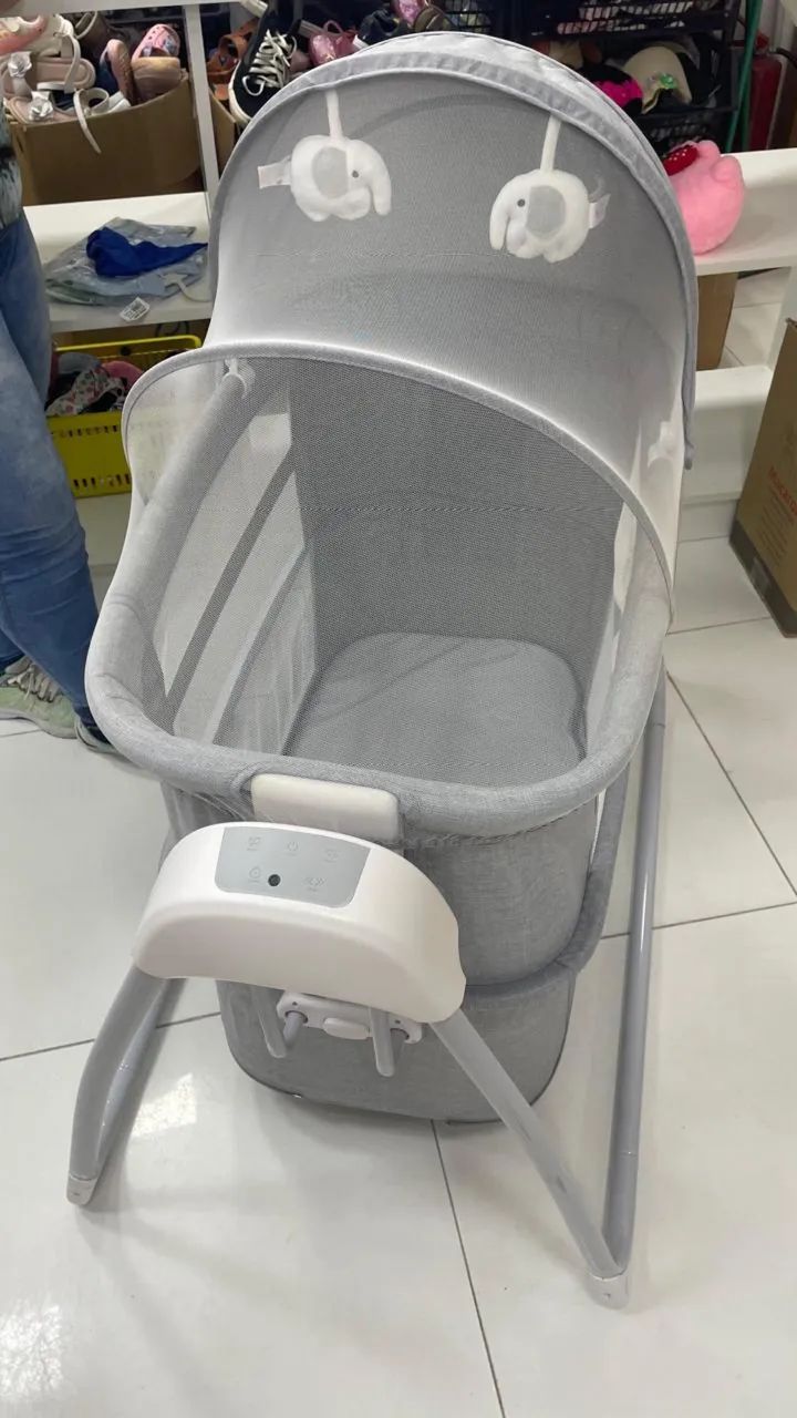 Berço Techno Automático Bluetooth Mastela - Foto 2