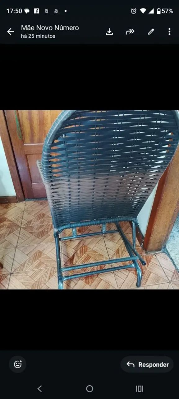 Cadeira de balanço bom para relaxar e descansar! - Foto 3