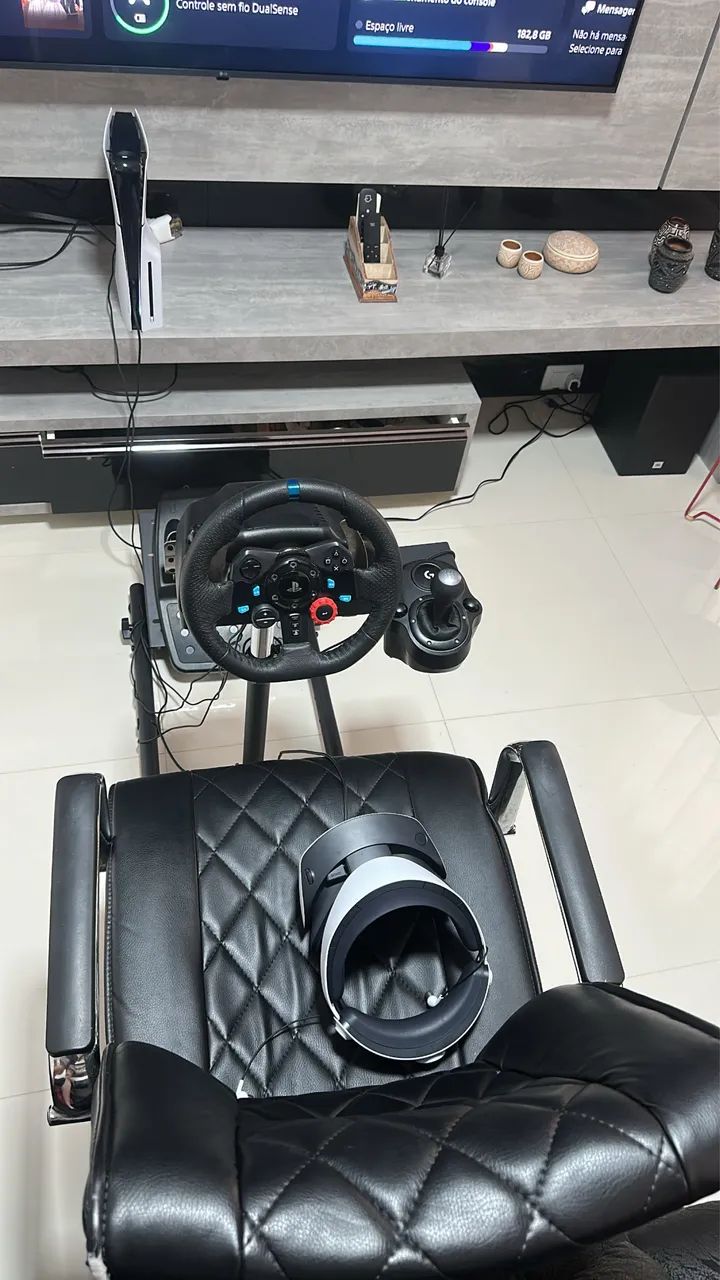 Logitech G29 com cambio e cockpit - Foto 2