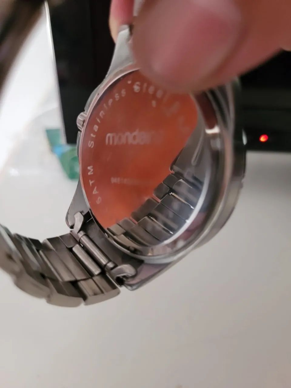 Relógio Mondaine cinza - Foto 2