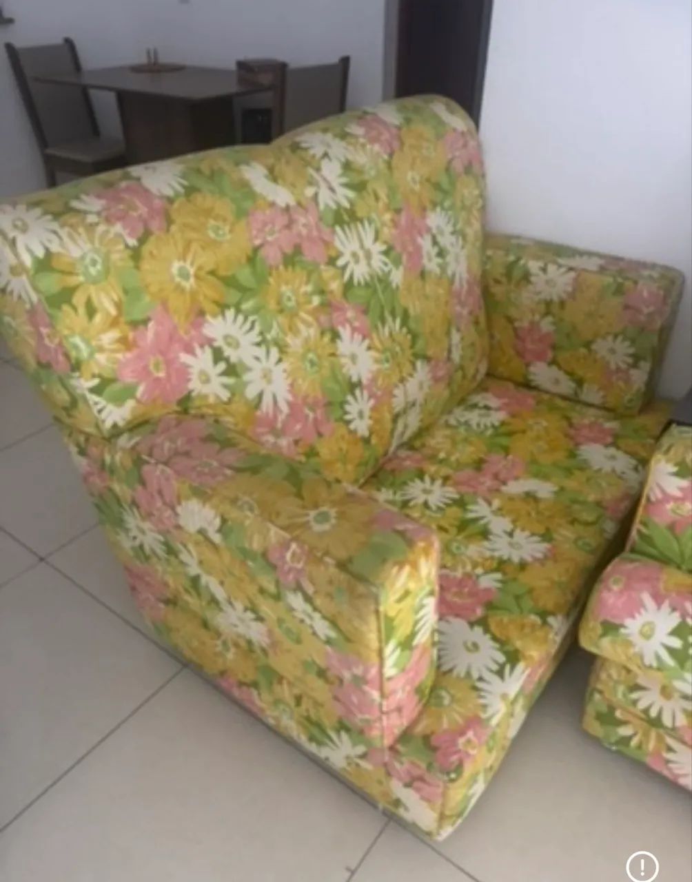 Sofá de linho Retrô  - Foto 2