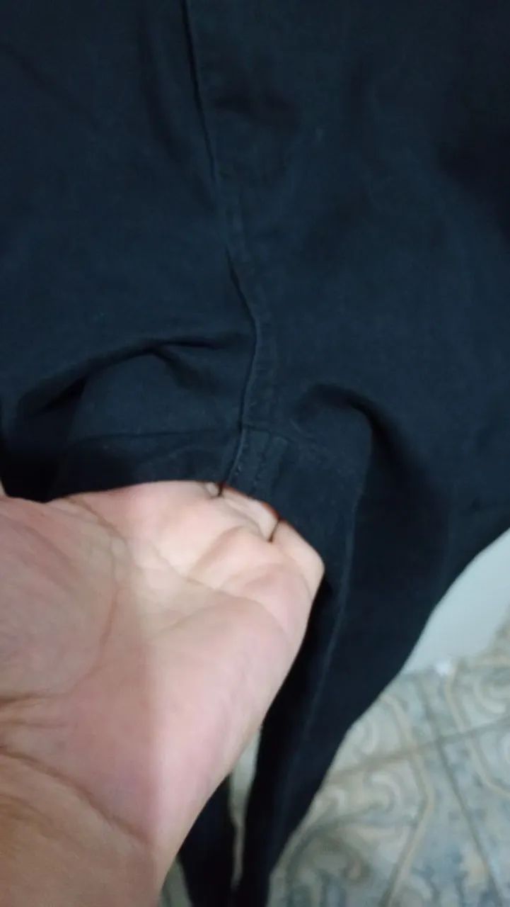 Calça masculina Hering preta. - Foto 4