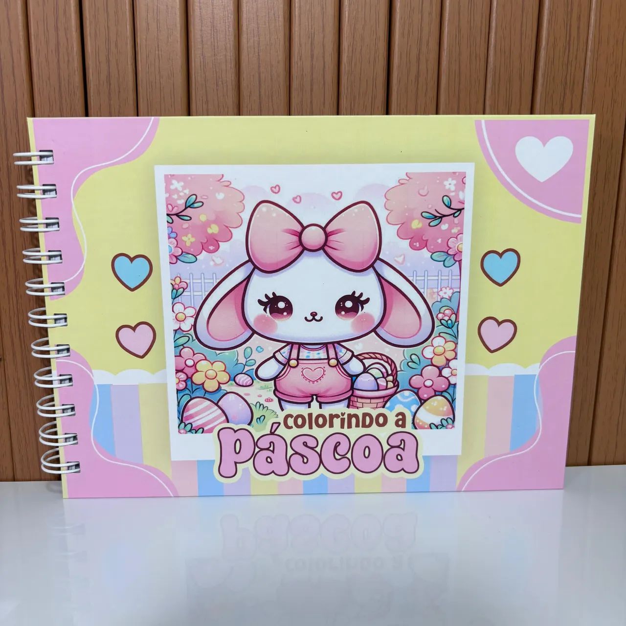 LIVRO DE COLORIR DE FELIZ PÁSCOA 401188110771824644