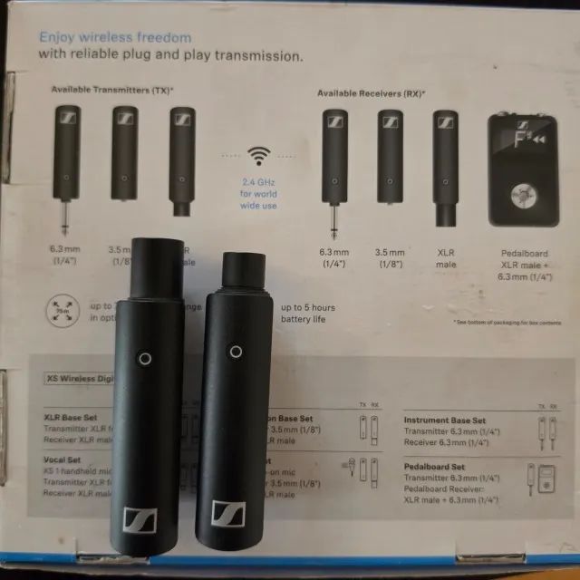 Sennheiser Xsw-d Xlr Transmissor P/ Microfone Sem Fio - Microfones