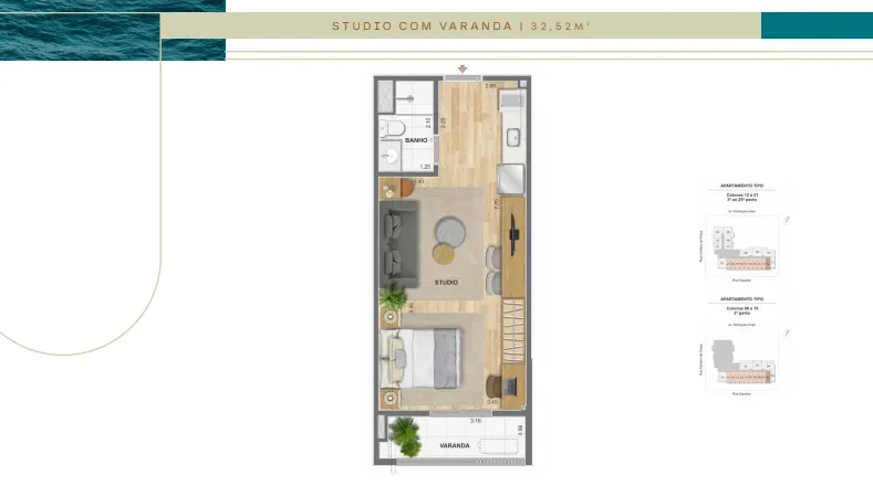 PLANTA 32m²