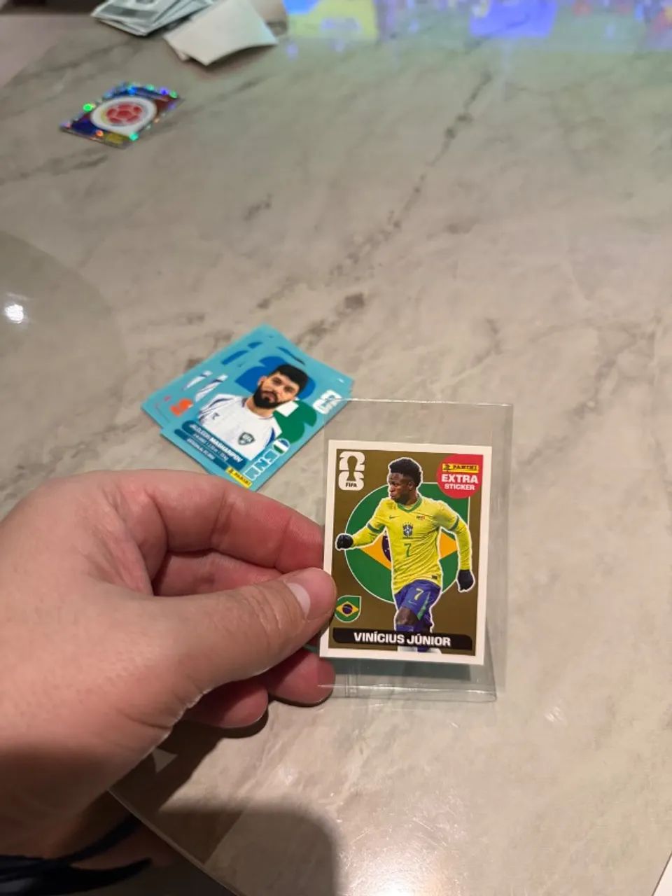 Figurinha Legend Ouro Vini Júnior - Foto 3