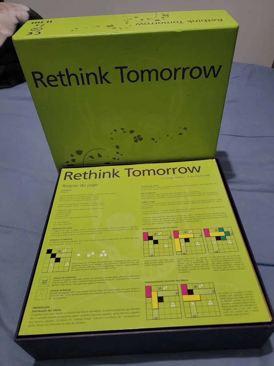 Jogo de tabuleiro Rethink  Tomorrow