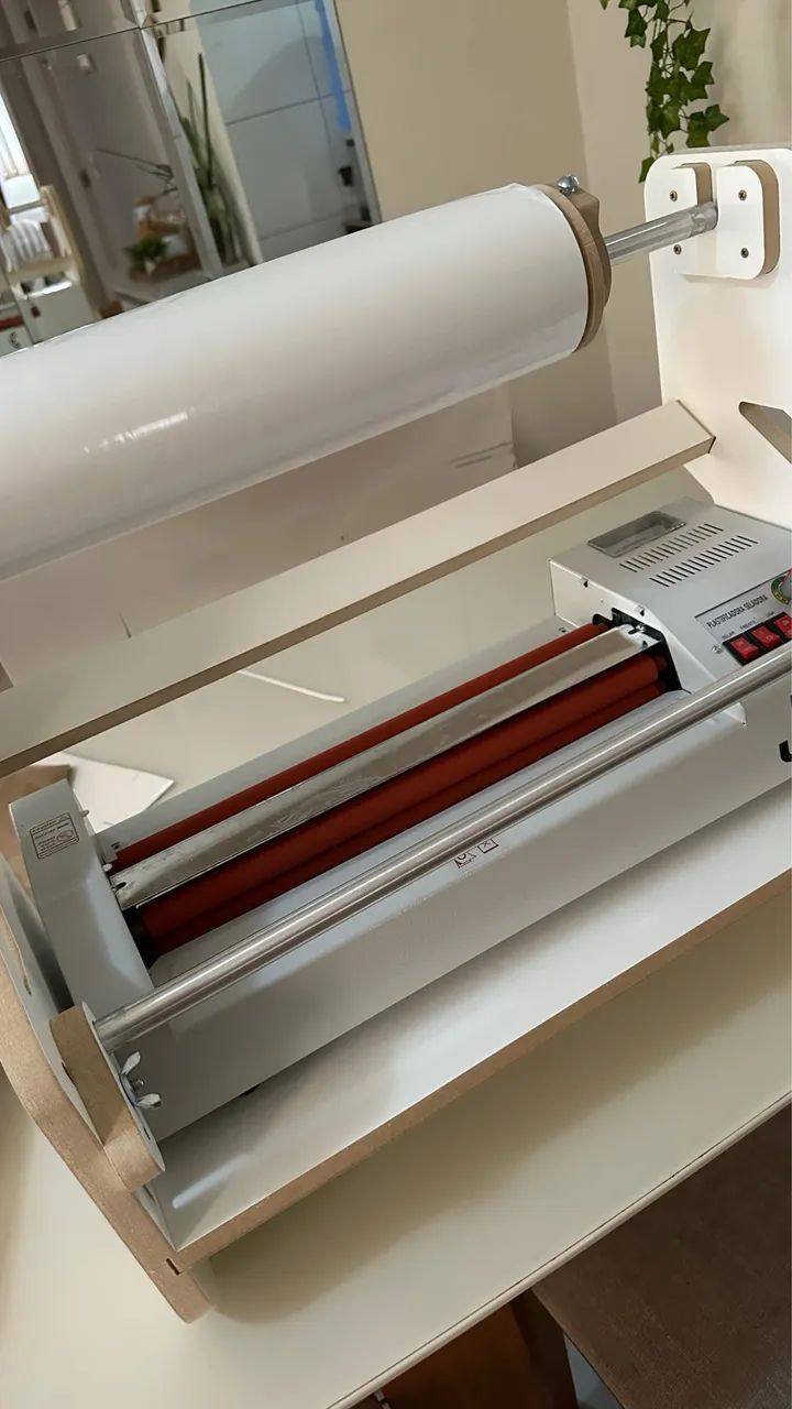 Laminadora plastificadora + suporte  - Foto 2